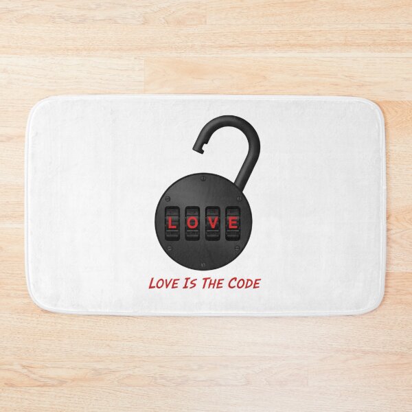 Item preview, Love Is The Code designed and sold by JusRight TT.