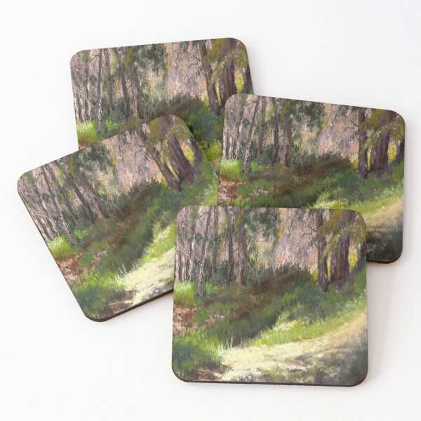 Item preview, Clearing of light in the forest designed and sold by NeonCanvasDream.