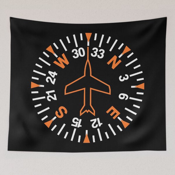 Item preview, Heading Indicator Aeronautical Art Nº 2 designed and sold by San Studios Co..