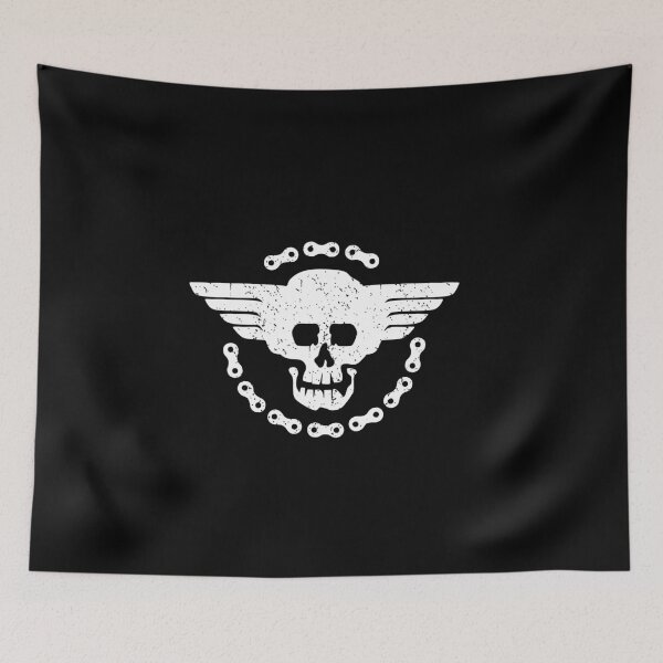 Item preview, Skull with chain and wings designed and sold by fil00.