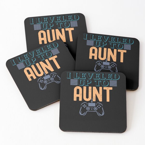 Item preview, I Leveled Up to Aunt Gamer Pregnancy Announcement Gift designed and sold by LuxeGraphix.