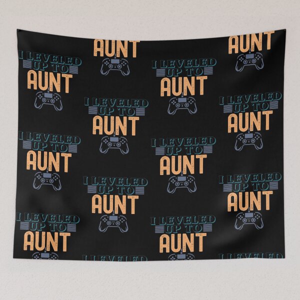 Item preview, I Leveled Up to Aunt Gamer Pregnancy Announcement Gift designed and sold by LuxeGraphix.