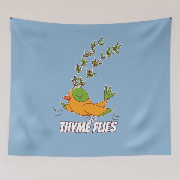 Item preview, Thyme Flies designed and sold by BlueRockDesigns.