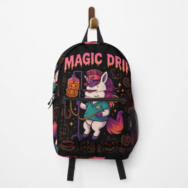 Item preview, Magic Drip – Funny Halloween Punk Unicorn ER Nurse designed and sold by ClinicalHubs.
