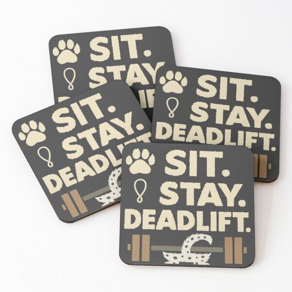 Item preview, Funny Dalmatian Dog Gym Shirt – Sit. Stay. Deadlift designed and sold by AdelStore.