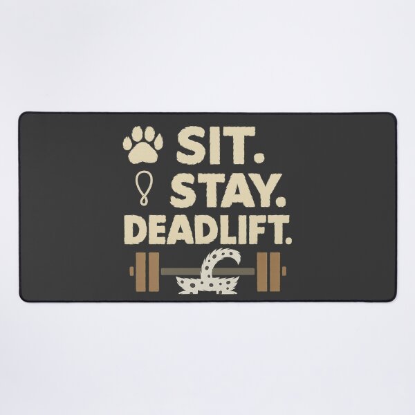 Item preview, Camiseta divertida de perro dálmata para el gimnasio: Siéntate, quédate quieto y levanta peso muerto designed and sold by AdelStore.