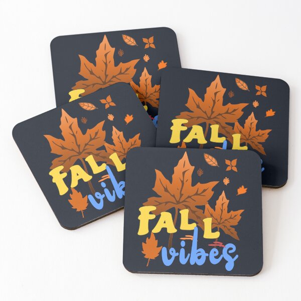 Item preview, Fall Vibes Autumn Leaves Illustration designed and sold by DNC1134.