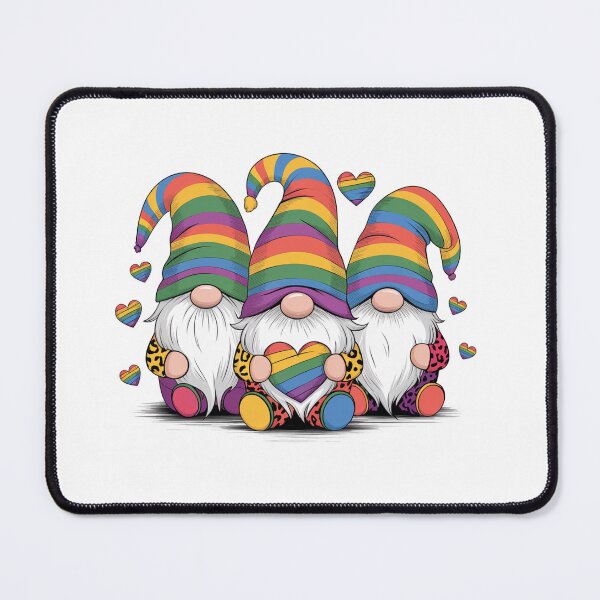 Item preview, Rainbow Pride Gnomes Cute LGBT Love Gnome designed and sold by jimbo7664.