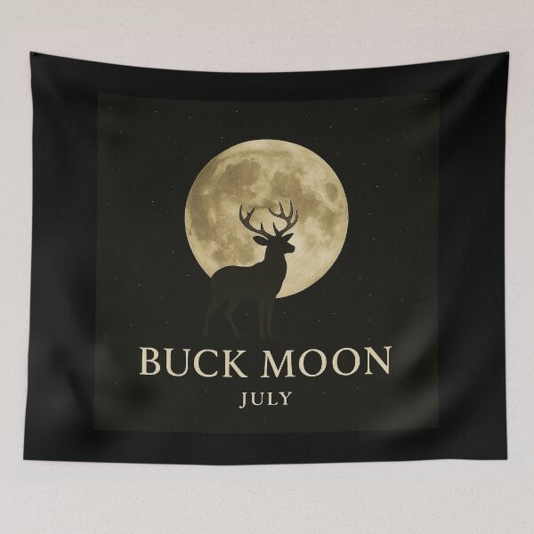 Item preview, Moon Phases Buck Moon July designed and sold by EnR-designs.