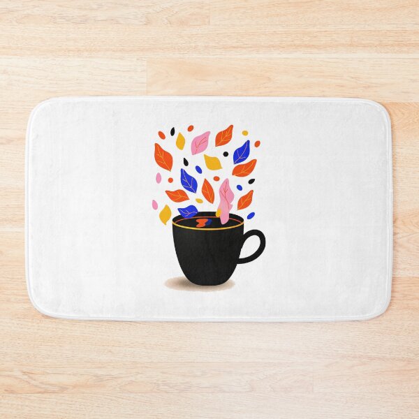 Item preview, Blazing Neon Coffee Leaves For A Cozy Autumn designed and sold by FWLKIT.