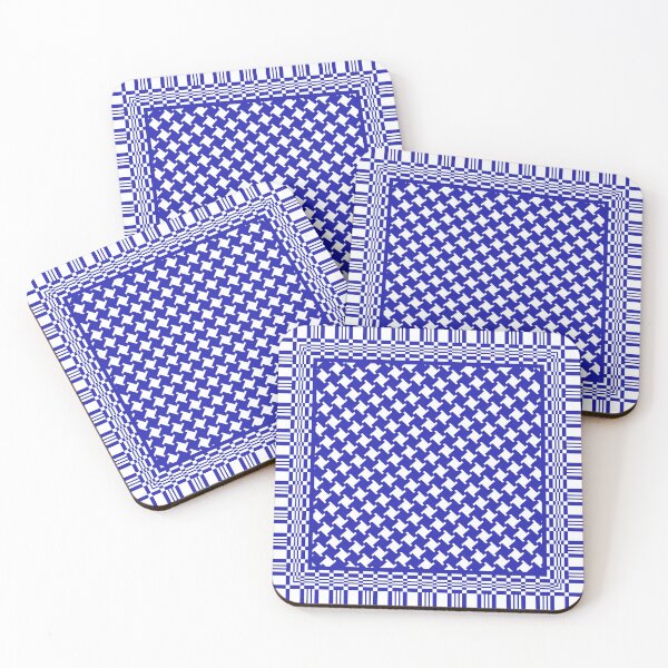 Item preview, Keffiyeh Pattern Blue designed and sold by Stickometer.