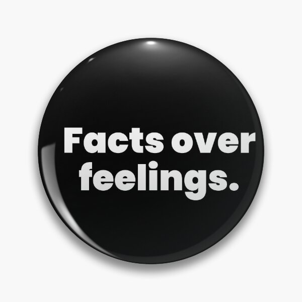 Item preview, Facts Over Feelings – Charlie Kirk Inspired Quote Design designed and sold by Makabas.