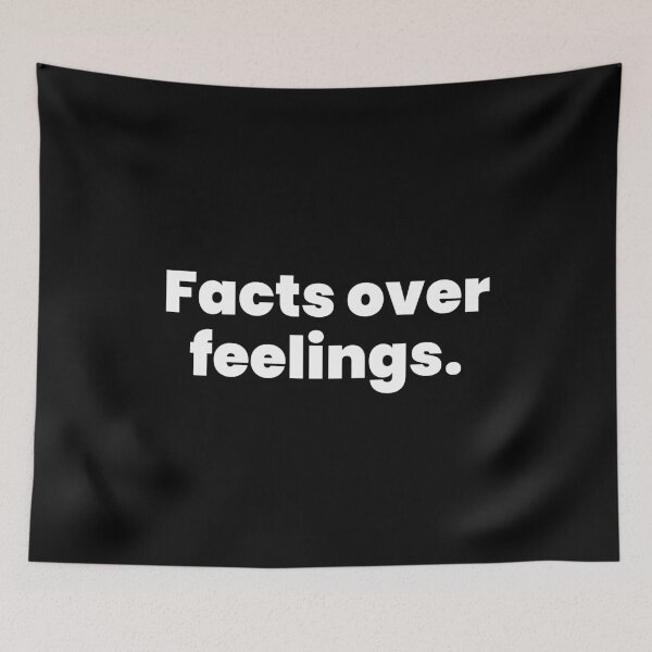 Item preview, Facts Over Feelings – Charlie Kirk Inspired Quote Design designed and sold by Makabas.