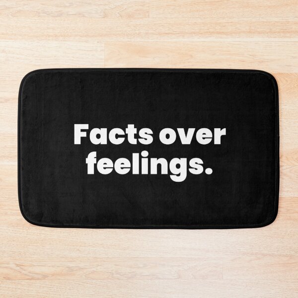 Item preview, Facts Over Feelings – Charlie Kirk Inspired Quote Design designed and sold by Makabas.