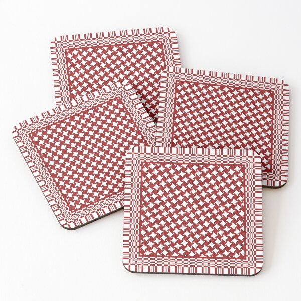 Item preview, Keffiyeh Pattern Red designed and sold by Stickometer.