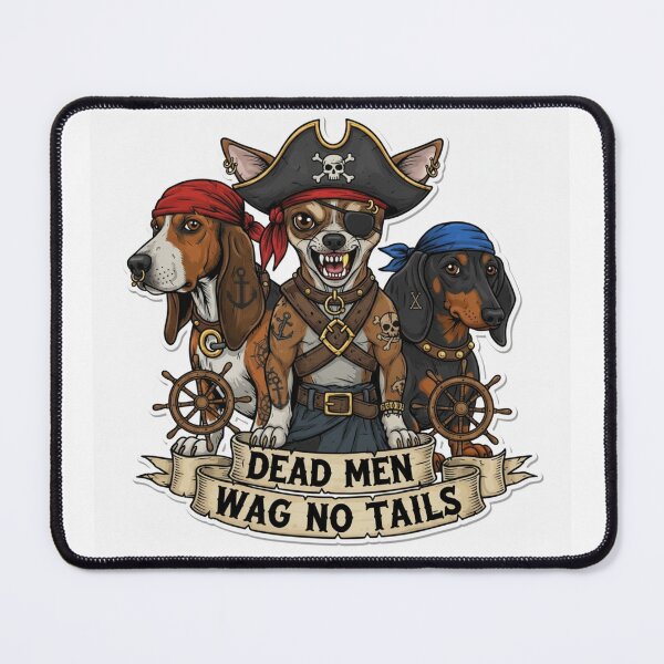 Item preview, Funny Pirate Dogs designed and sold by LNCareyMystic.