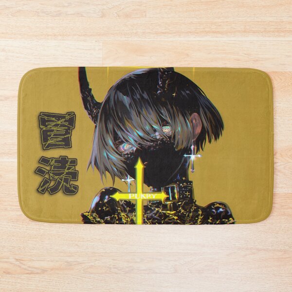 Item preview, Blasphemous Neon Halo Devil designed and sold by bubblegoth.