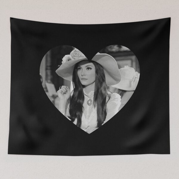Item preview, The Love Witch Pink Heart in Black and White designed and sold by cemetery girl.