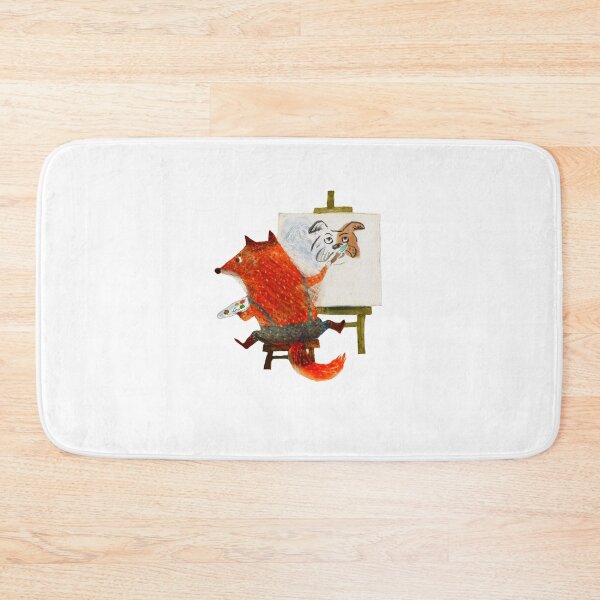 Item preview, The Fox Who Draws Pictures designed and sold by dreamcartoon.