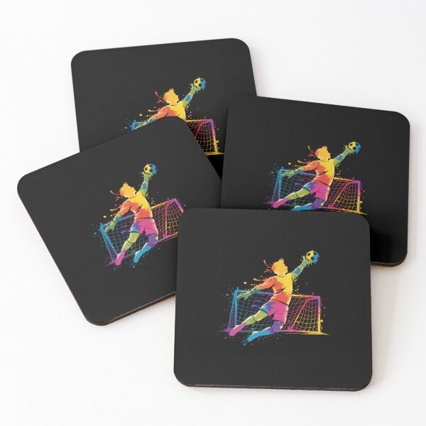 Item preview, Soccer Football Sports Colorful Paint Art Boys Girls Kids designed and sold by rafaeltto.