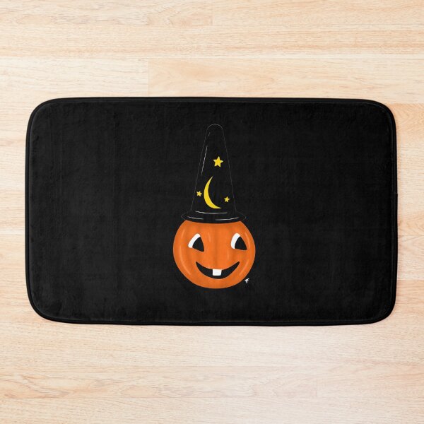 Item preview, Vintage Jack O’Lantern Pumpkin - Black Background  designed and sold by The Abysmall.