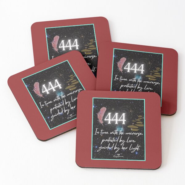 Item preview, 444 Alignment – Angel Number Print designed and sold by HighArtistry.