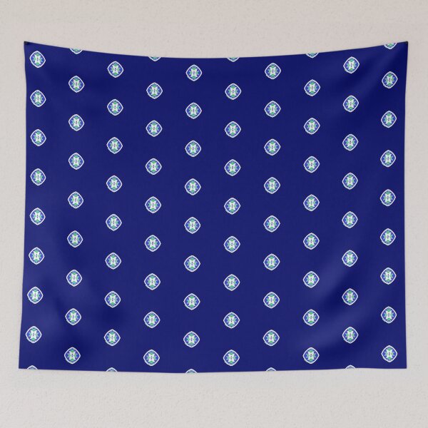 Item preview, Glacier Grove Blossoms - Crisp Geometric Floral Crest designed and sold by FoxfireAndCo.
