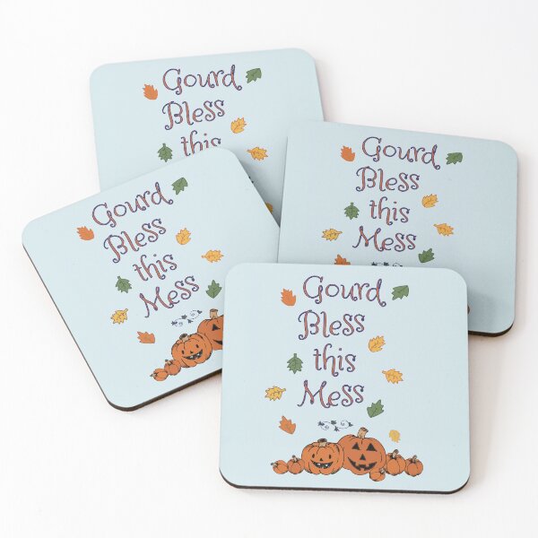 Item preview, Gourd Bless this Mess designed and sold by LauraCoxArt.