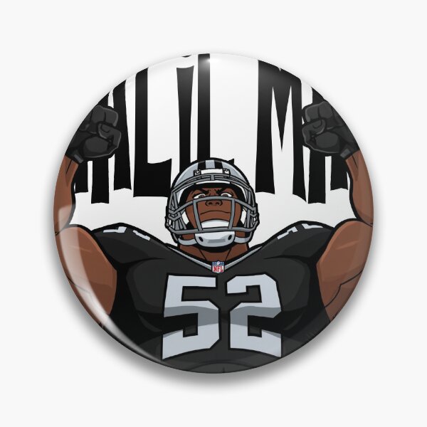 Item preview, Cartoon Khalil Mack 52  designed and sold by SoCrazyBr.