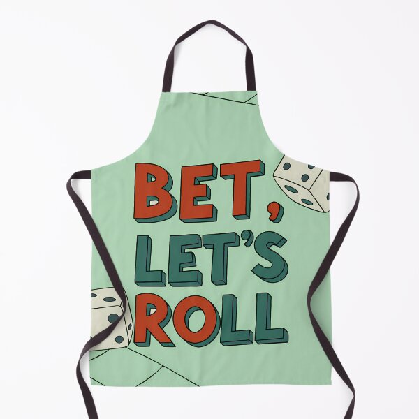 Item preview, Bet Lets Roll Art Illustrations Energetic Digital Communication designed and sold by ART ATTACK ZONE.
