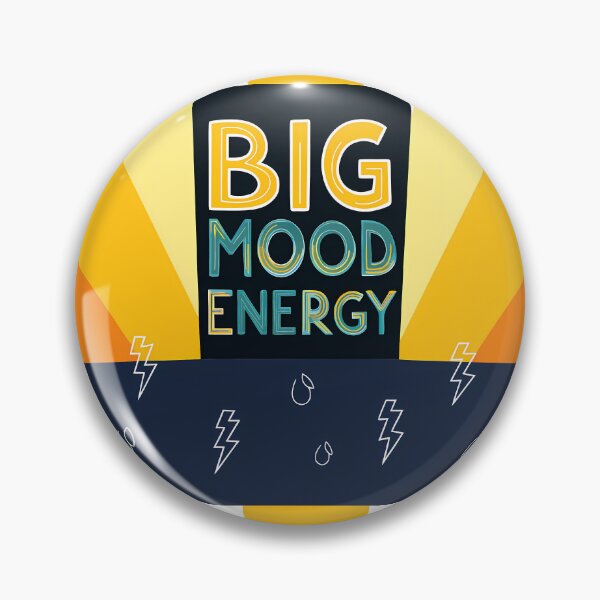 Item preview, BIG MOOD ENERGY ART Illustrations Energetic Digital COLORS designed and sold by ART ATTACK ZONE.