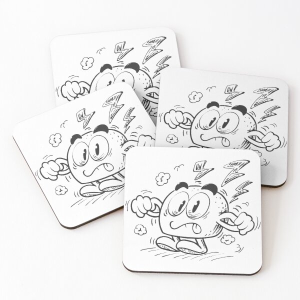 Item preview, BLACK DOODLE Typography Illustrations Energetic Digital Communication designed and sold by ART ATTACK ZONE.