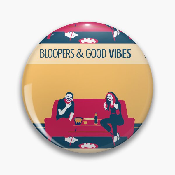 Item preview, BLOOPERS GOOD VIBES Illustrations Energetic Digital Communication designed and sold by ART ATTACK ZONE.