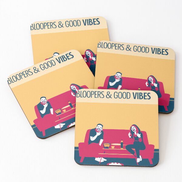 Item preview, BLOOPERS GOOD VIBES Illustrations Energetic Digital Communication designed and sold by ART ATTACK ZONE.