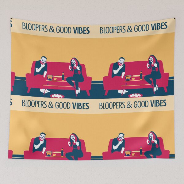 Item preview, BLOOPERS GOOD VIBES Illustrations Energetic Digital Communication designed and sold by ART ATTACK ZONE.
