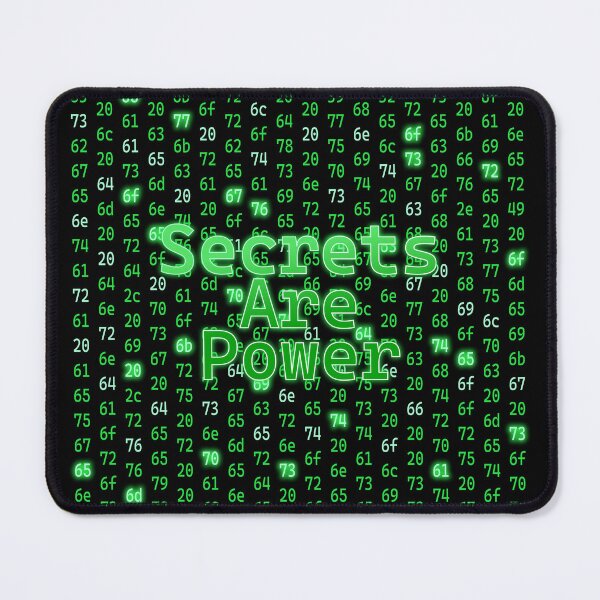 Item preview, Secrets Are Power – Hacker Coding T-Shirt for Developers & Cybersecurity Fans designed and sold by CodersCloset.