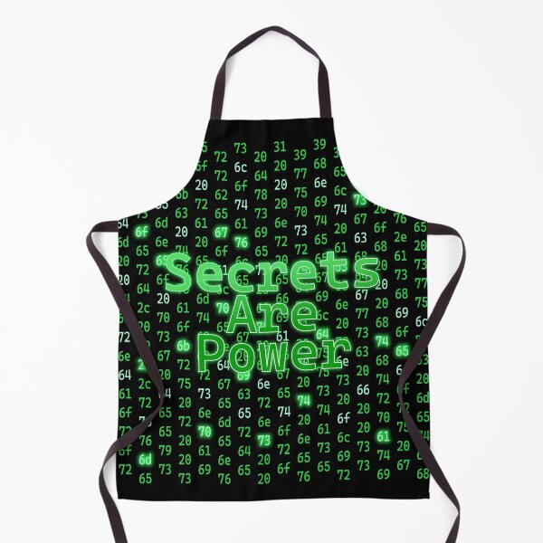 Item preview, Secrets Are Power – Hacker Coding T-Shirt for Developers & Cybersecurity Fans designed and sold by CodersCloset.