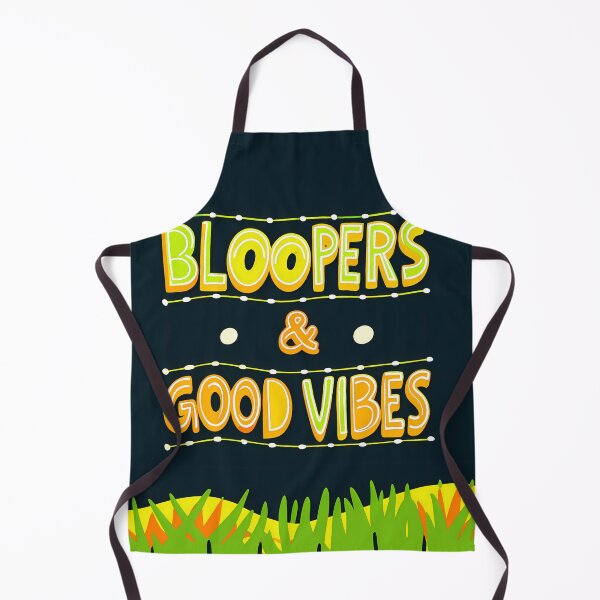 Item preview, GOOD VIBES BLOOPERS Typography Illustrations Energetic Digital Communication designed and sold by ART ATTACK ZONE.