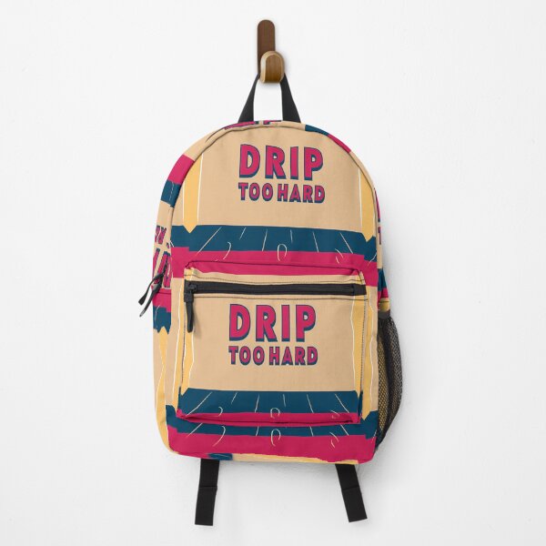 Item preview, DRIP TOO HARD Typography Illustrations Energetic Digital Communication designed and sold by ART ATTACK ZONE.