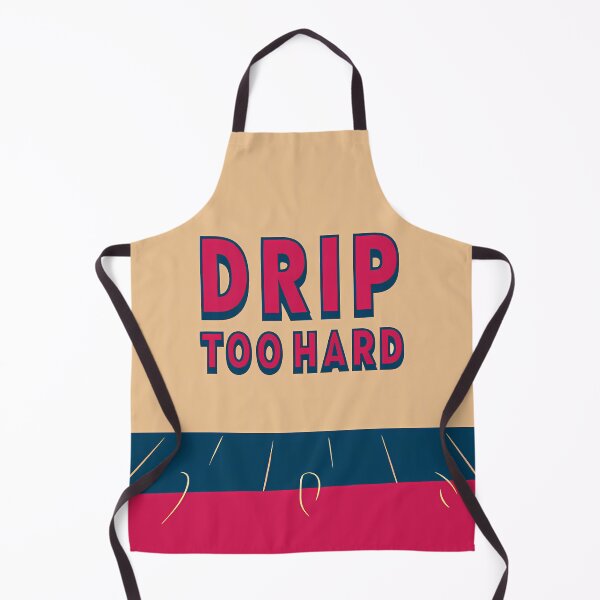 Item preview, DRIP TOO HARD Typography Illustrations Energetic Digital Communication designed and sold by ART ATTACK ZONE.