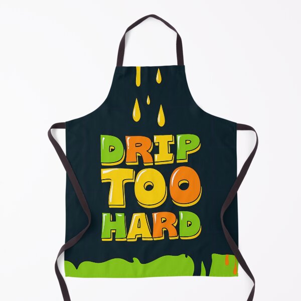 Item preview, COLORS DRIP TOO HARD Typography Illustrations Energetic Digital designed and sold by ART ATTACK ZONE.