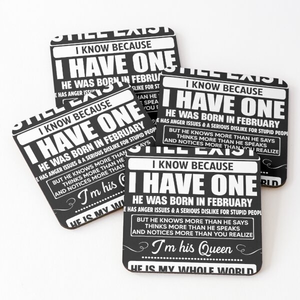 Item preview, Good Men Still Exist He Was Born In February Funny Birthday designed and sold by quocthanhsui.
