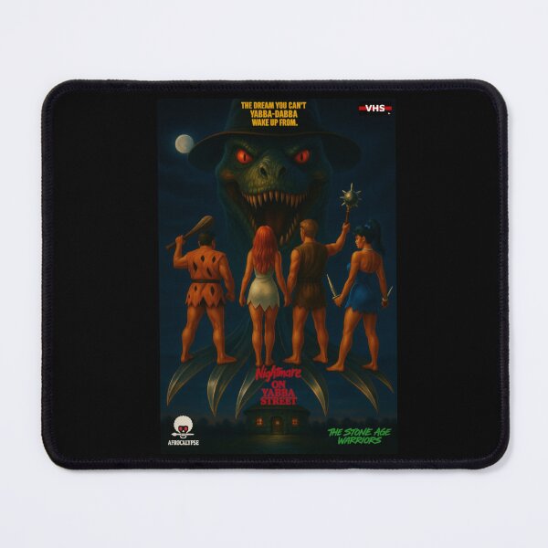 Item preview, Nightmare On Yabba Street (Nightmare On Elm Street / Flintstones mashup) designed and sold by AfrocalypseCo.