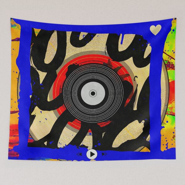 Item preview, Believe in Yourself | Background Vinyl Painting Art designed and sold by RandomArtsie.