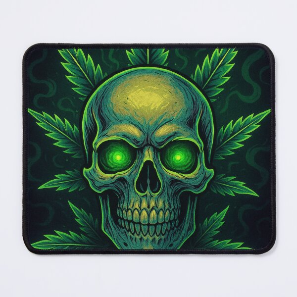 Item preview, canibus leafs and a skull designed and sold by KingzWorld.