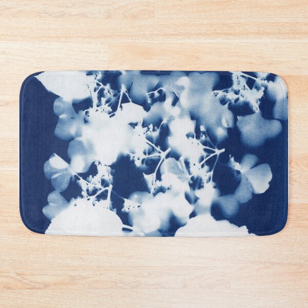 Item preview, Hydrangea Flower Cyanotype designed and sold by PaintPourGalore.