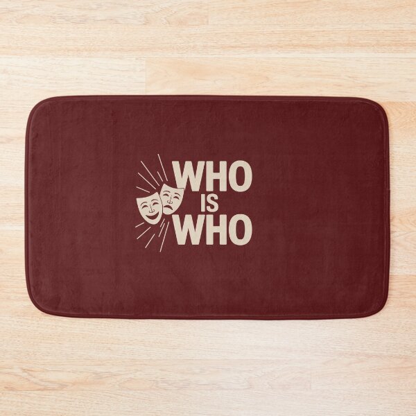 Item preview, Who Is Who – Theater Masks Minimalist Design designed and sold by HolisticFurArt.
