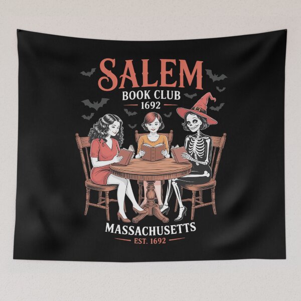 Item preview, Funny Salem Book Club Witchy Bookish Spooky Halloween designed and sold by Sea4Adventures.