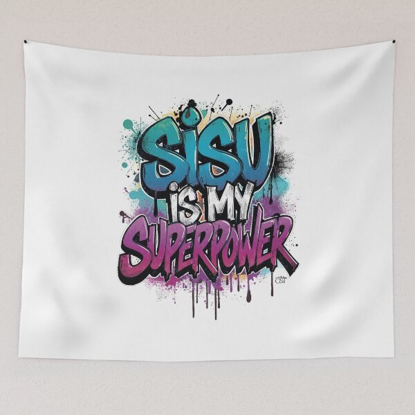 Item preview, Sisu is My Superpower designed and sold by C&T Wear.