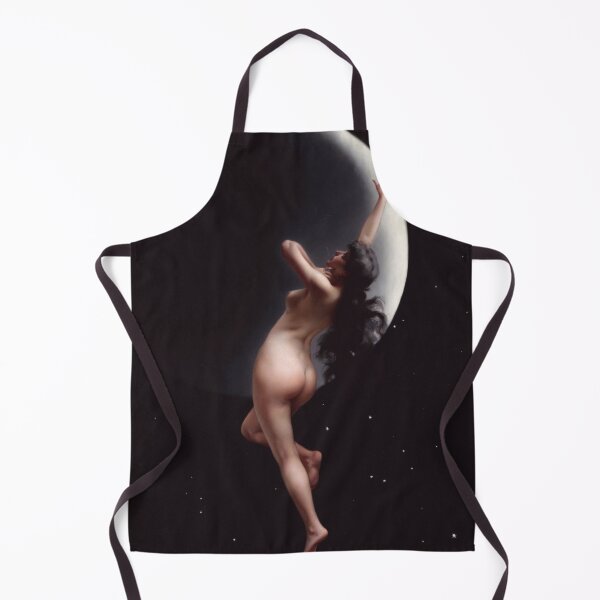 Item preview, Moon Nymph (1883) by Luis Ricardo Falero – Mystical Lunar Fantasy Art designed and sold by PureVintageLove.